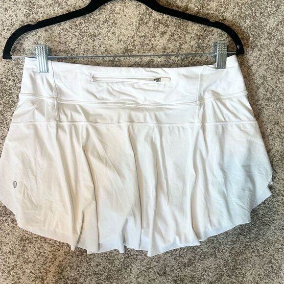 Lululemon White Athletic Skort 8 - Picture 3 of 8